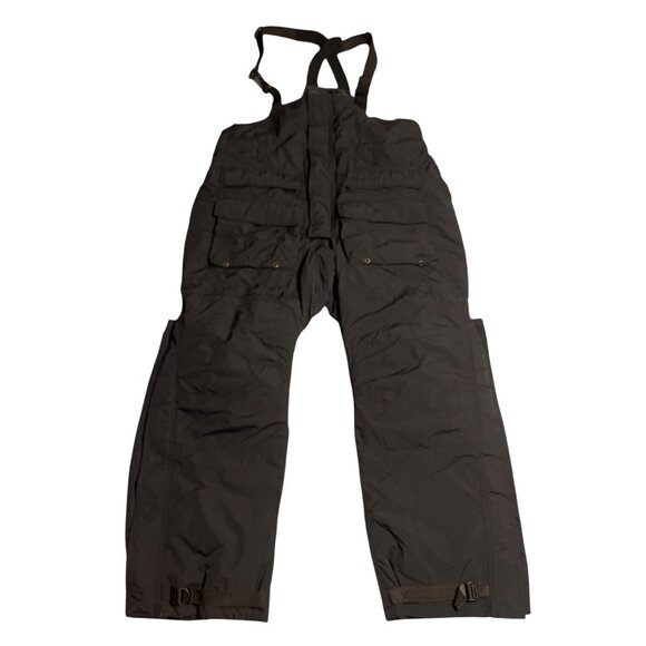 Idigear Arctic Armor Black Insulated Bibs Adjustable Straps & Multiple Pockets L - Picture 1 of 9